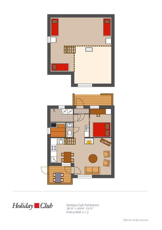 Holiday Club Pyhae Apartments Пухатунтури Экстерьер фото